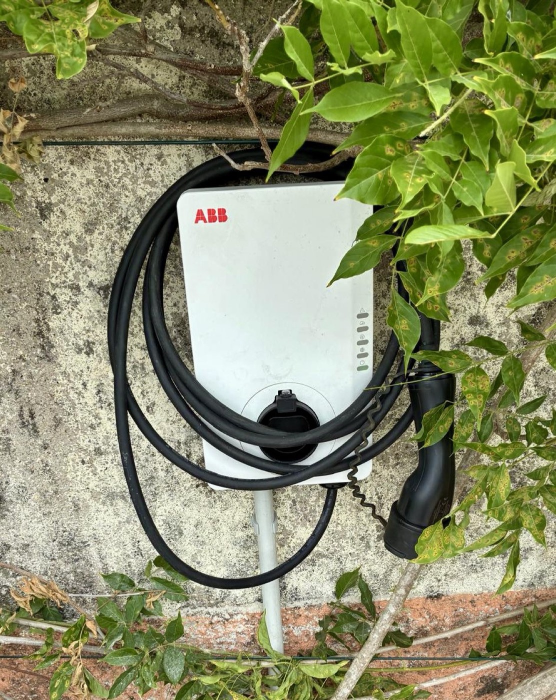 Le connecteur Type 2 de la borne